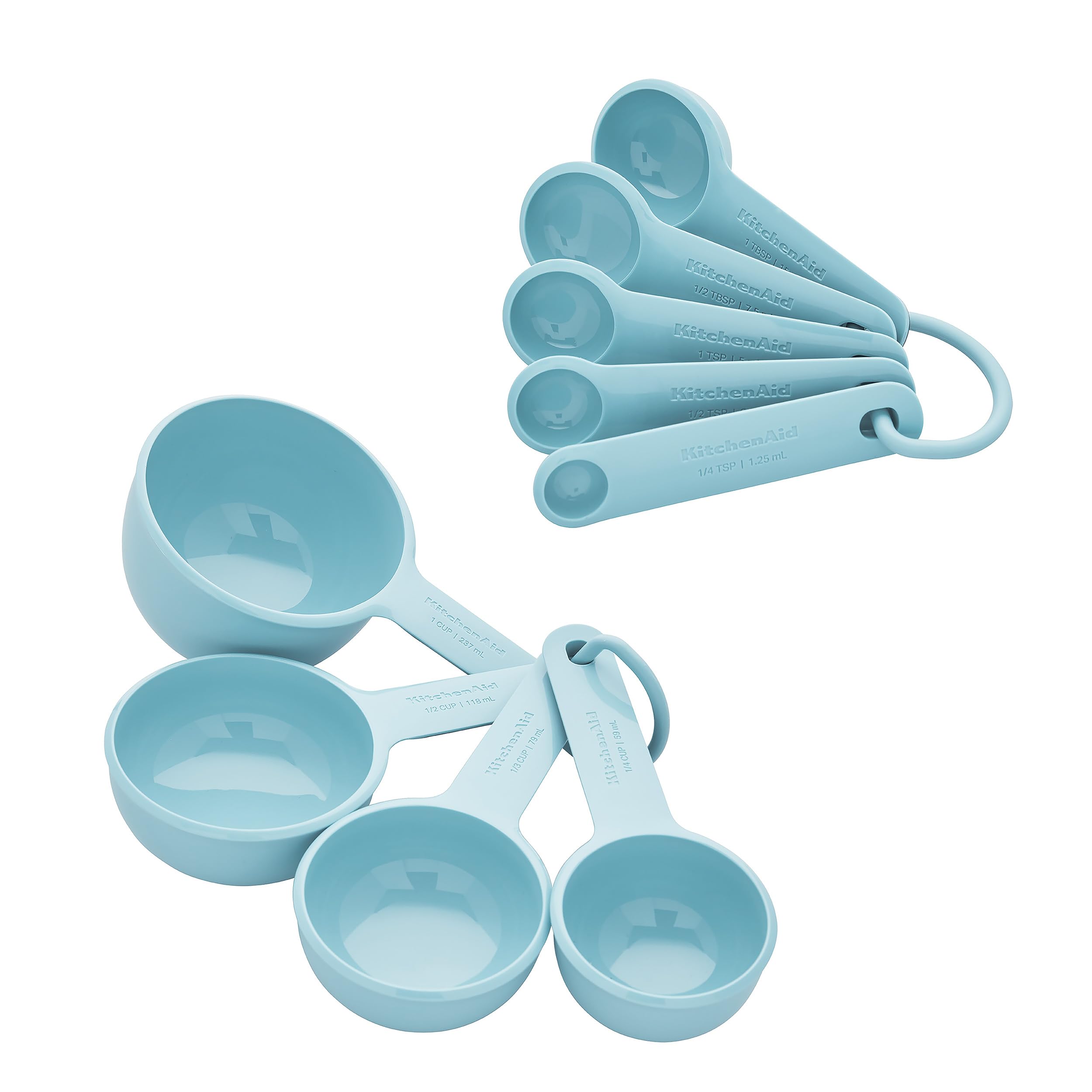 Foto 2 pulgar | Juego De Tazas Y Cucharas Medidoras Kitchenaid Para Agua Mineral, 9 Piezas - Venta Internacional.