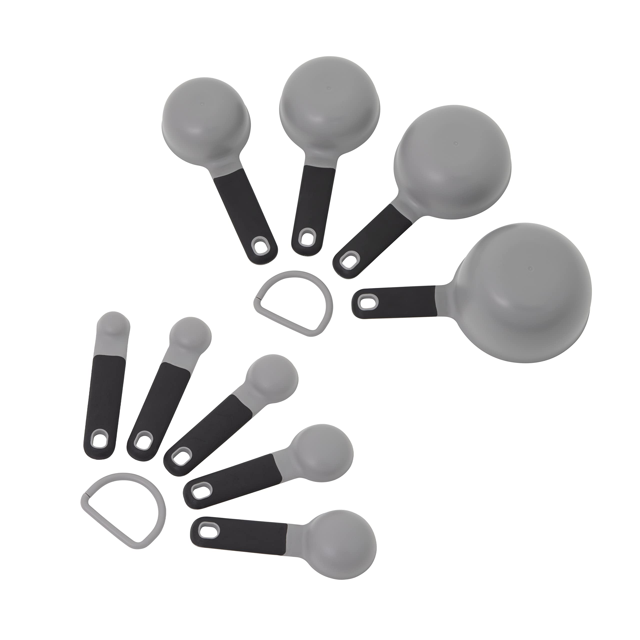 Foto 6 | Juego De Tazas Y Cucharas Medidoras Kitchenaid Universal De 9 Piezas, Color Gris - Venta Internacional.