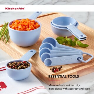 Foto 5 | Juego De Tazas Y Cucharas Medidoras Kitchenaid Universal De 9 Piezas - Venta Internacional.