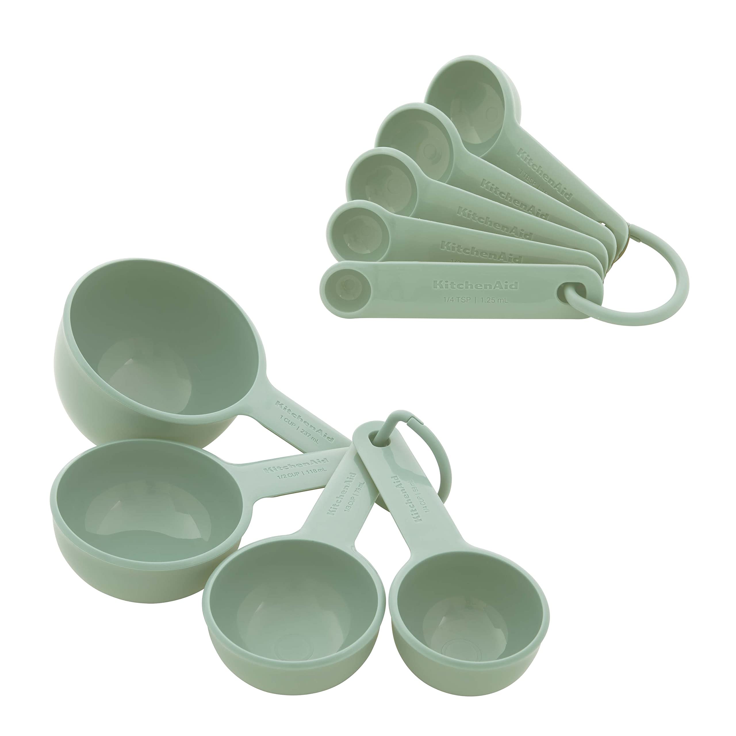 Foto 2 pulgar | Juego De Tazas Y Cucharas Medidoras Kitchenaid Universal De 9 Piezas - Venta Internacional.