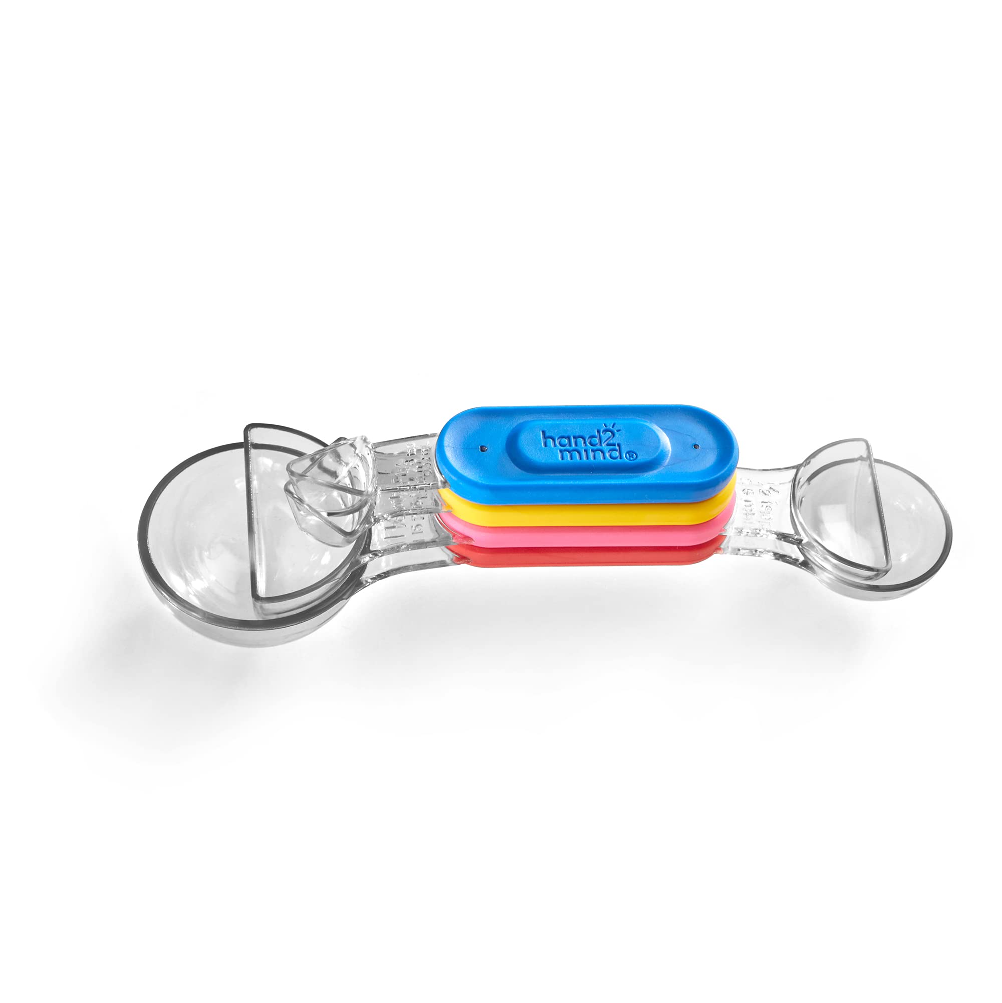 Foto 8 pulgar | Juego De 4 Cucharas Dosificadoras Hand2mind Rainbow Kids - Venta Internacional.