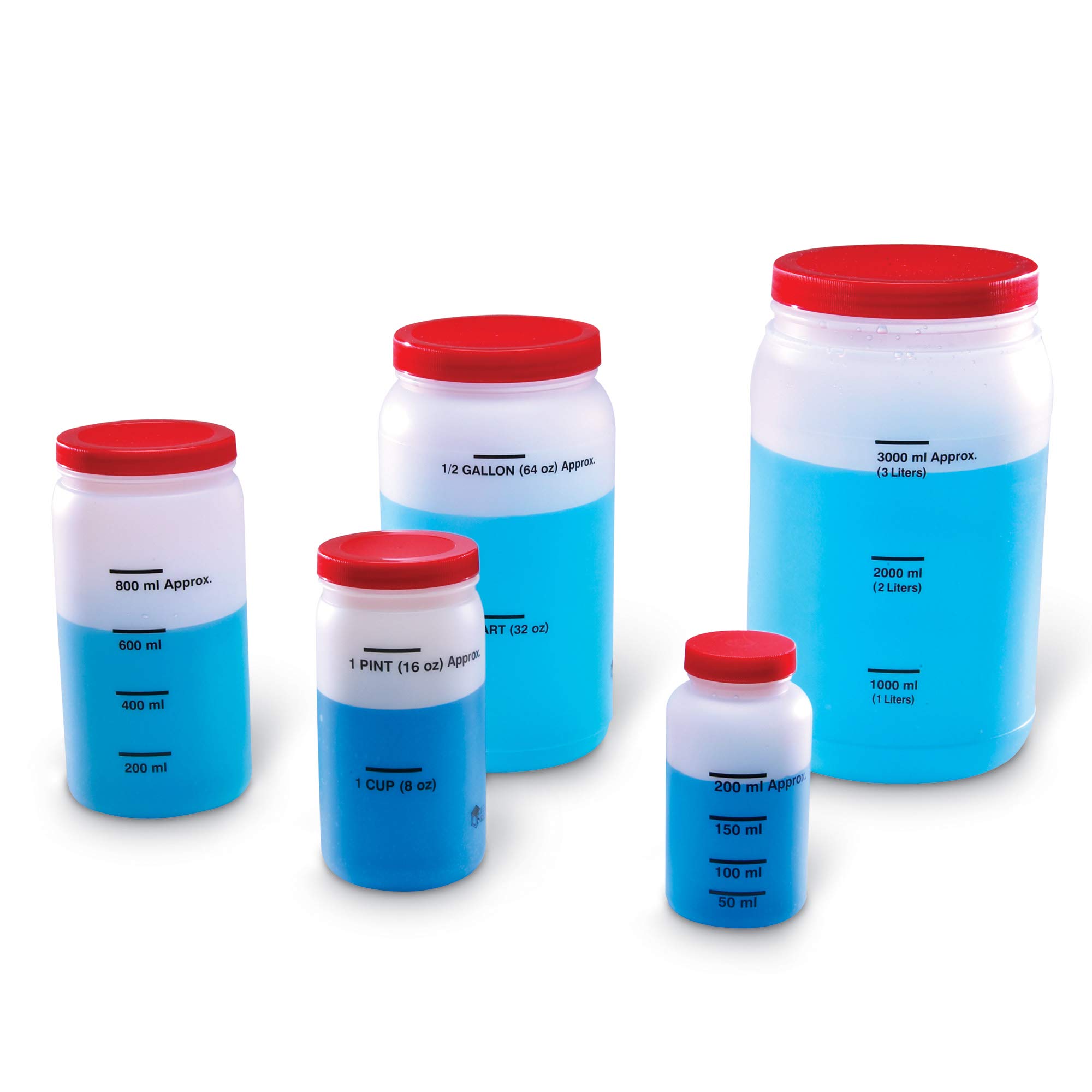 Foto 1 | 5 Piezas De Measuring Jars Learning Resources Para Los Grados K+ - Venta Internacional.