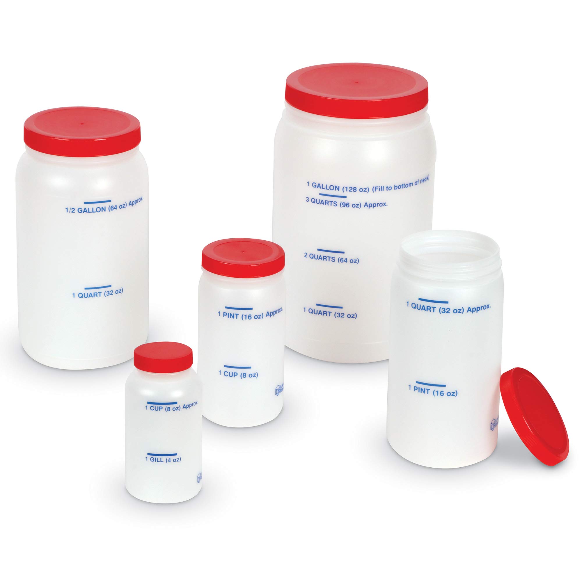 Foto 5 pulgar | 5 Piezas De Measuring Jars Learning Resources Para Los Grados K+ - Venta Internacional.