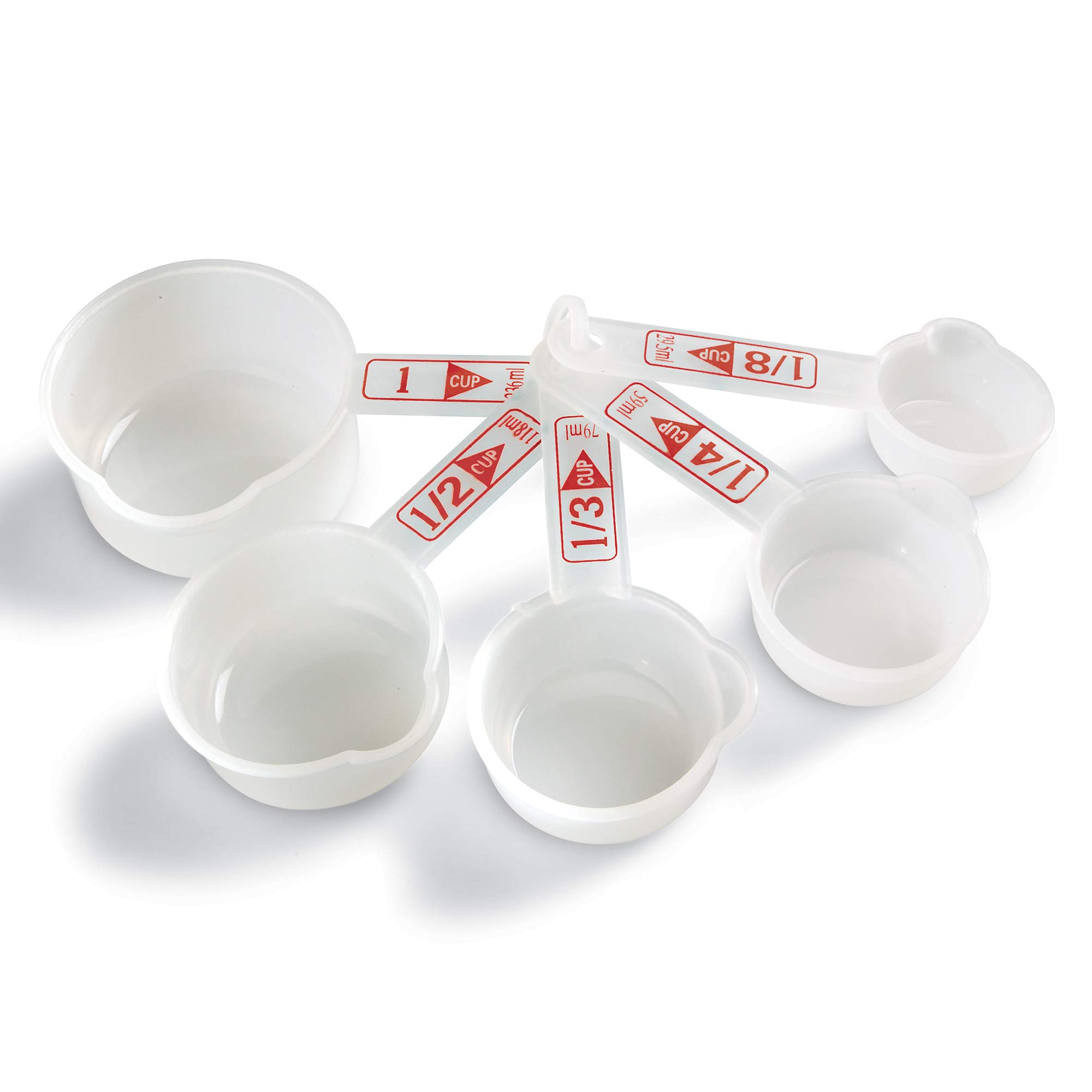 Foto 3 pulgar | Set De 5 Tazas Medidoras, Recursos De Aprendizaje - Venta Internacional.