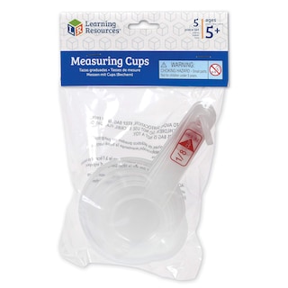Foto 5 | Set De 5 Tazas Medidoras, Recursos De Aprendizaje - Venta Internacional.