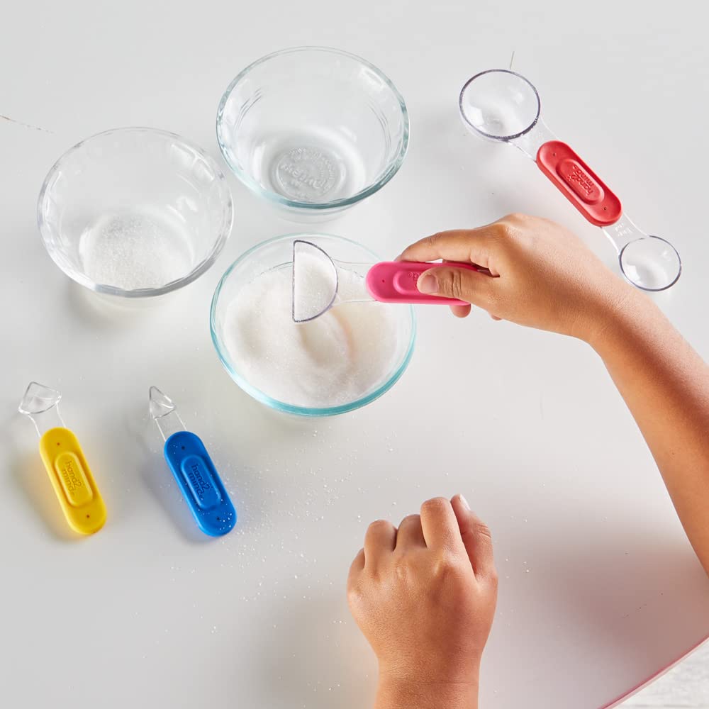 Foto 5 | Juego De Cucharas Medidoras Hand2mind Rainbow Fraction Para Niños, 4 Unidades - Venta Internacional.