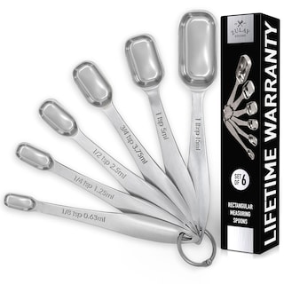 Foto 1 | Juego de Cucharas Dosificadoras Zulay de Acero Inoxidable 6 Piezas - Venta Internacional
