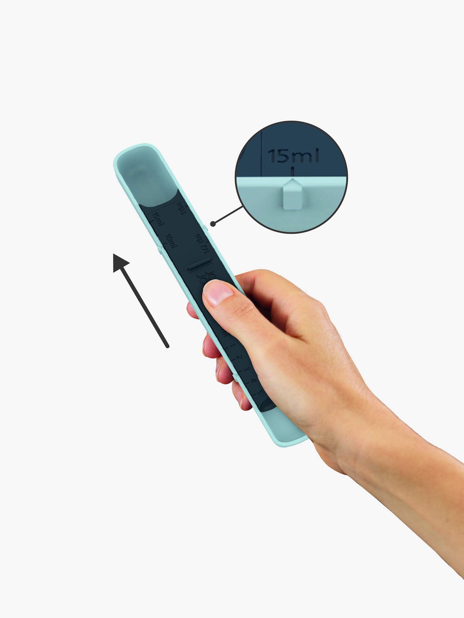 Foto 3 pulgar | Cuchara Dosificadora Ajustable Joseph Joseph Measure-up Azul - Venta Internacional.
