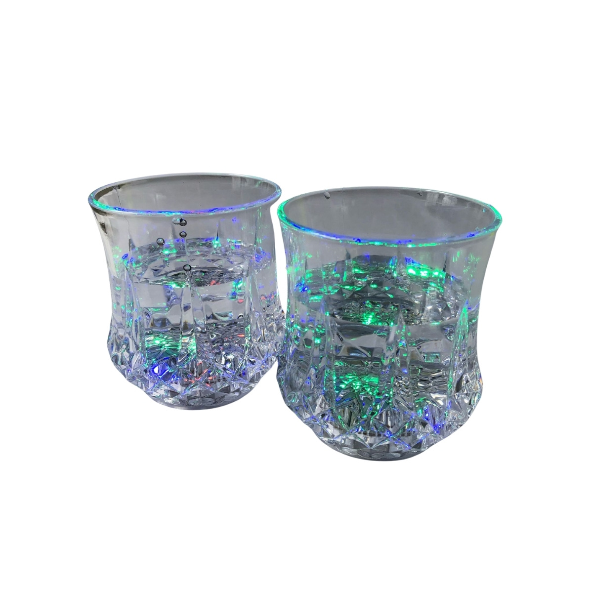 Foto 4 pulgar | Set 3 Vasos De 8 Oz Con Luz Led Y Fluorescente