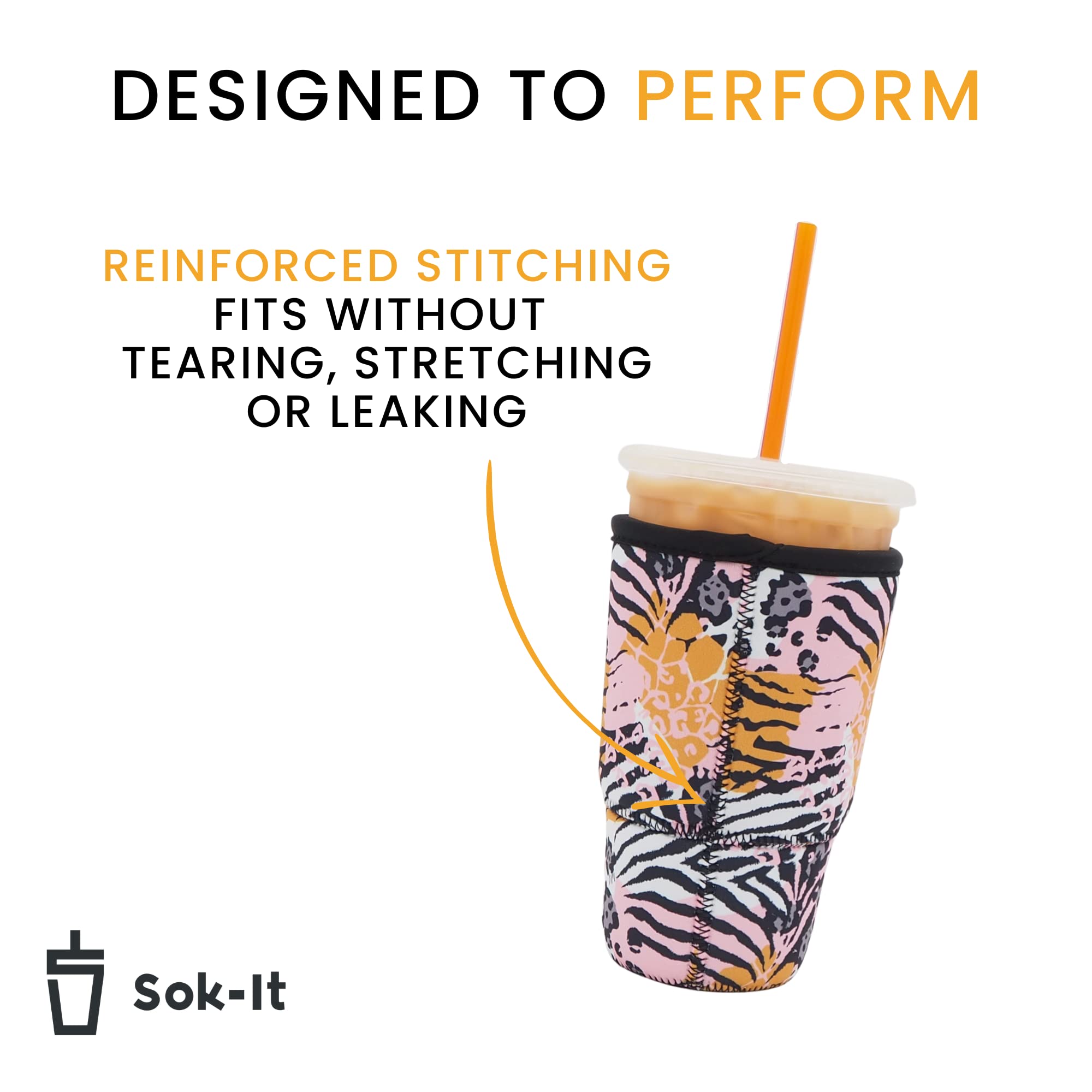 Foto 5 pulgar | Cup Sleeve Sok It Java Sok Café Helado Y Refresco Frío 650-800 Ml - Venta Internacional.