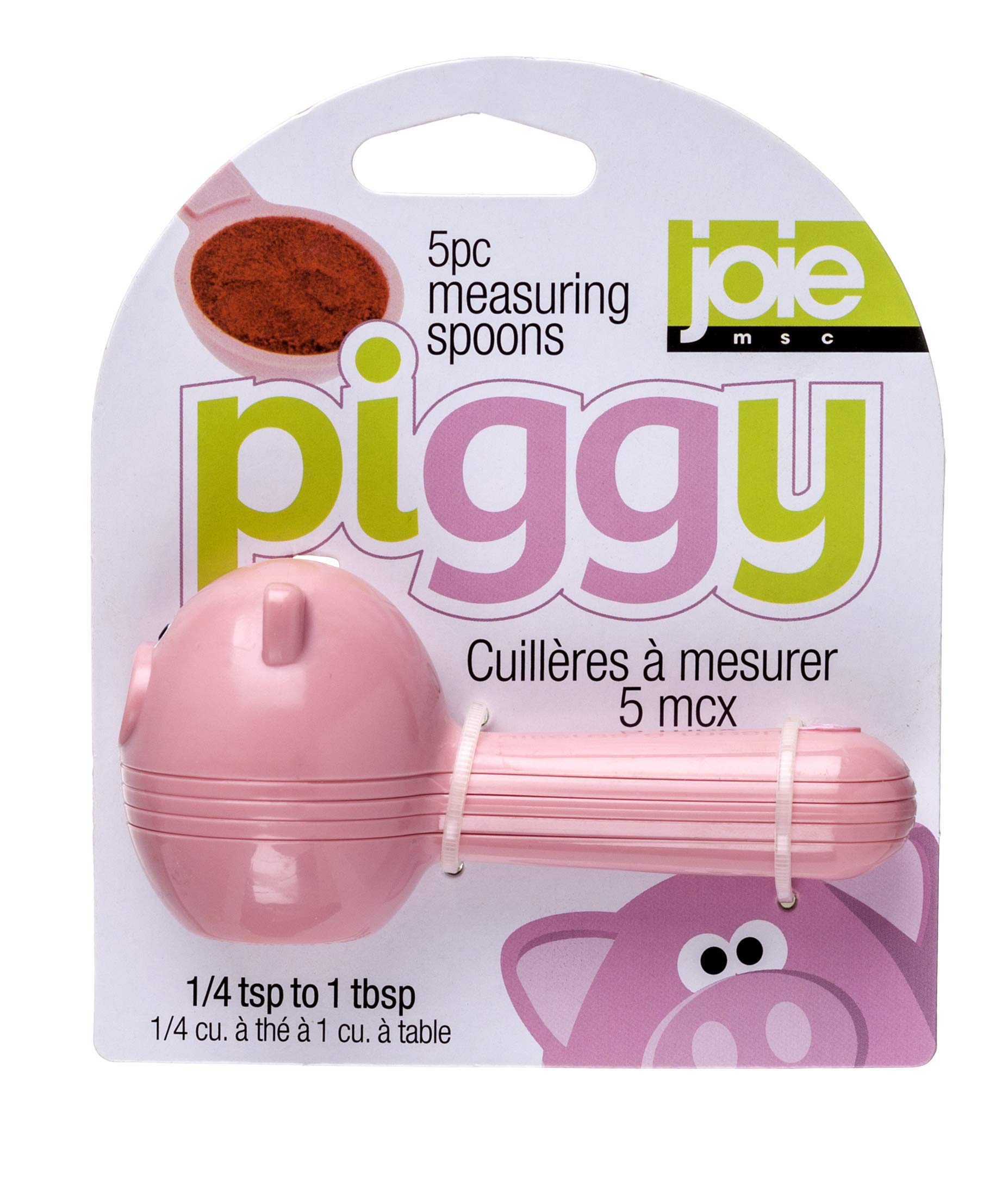 Juego De Cucharas Dosificadoras Msc International Joie Piggy, 5 Piezas - Venta Internacional.
