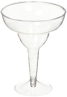 Foto 1 | Gafas Margarita Amscan De Plástico Transparente, 300 Ml, 20 Unidades - Venta Internacional.
