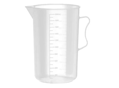 Foto 1 | Taza Medidora De Plástico 2000 Ml Graduada