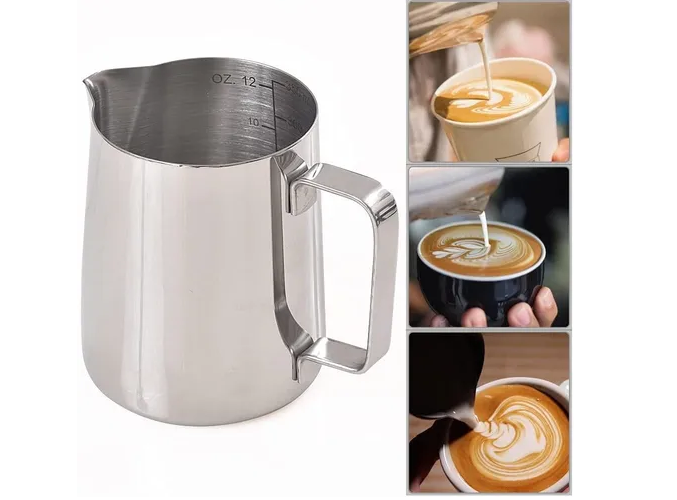 Leche Café Latte Nave Taza Jarra Para Espumar Cocina (350ml)
