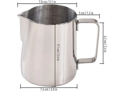 Foto 4 | Leche Café Latte Nave Taza Jarra Para Espumar Cocina (350ml)