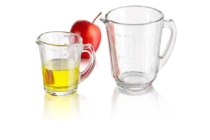 Pro Xtellar Chef Juego De 2 Tazas Medidoras De Vidrio Pyro Rey