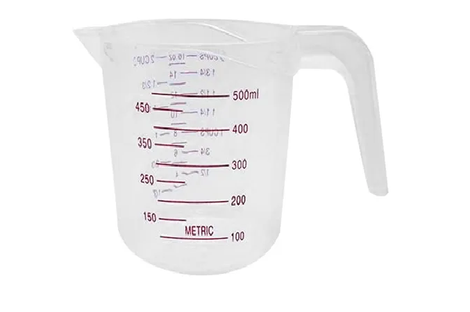 Jarra Xtellar Medidora Cocina Reposteria Fondant 500ml Color Transparente