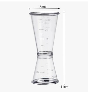 Foto 2 | Vaso Xtellar Medidor Para Cócteles Jigger Onzas Acrilico