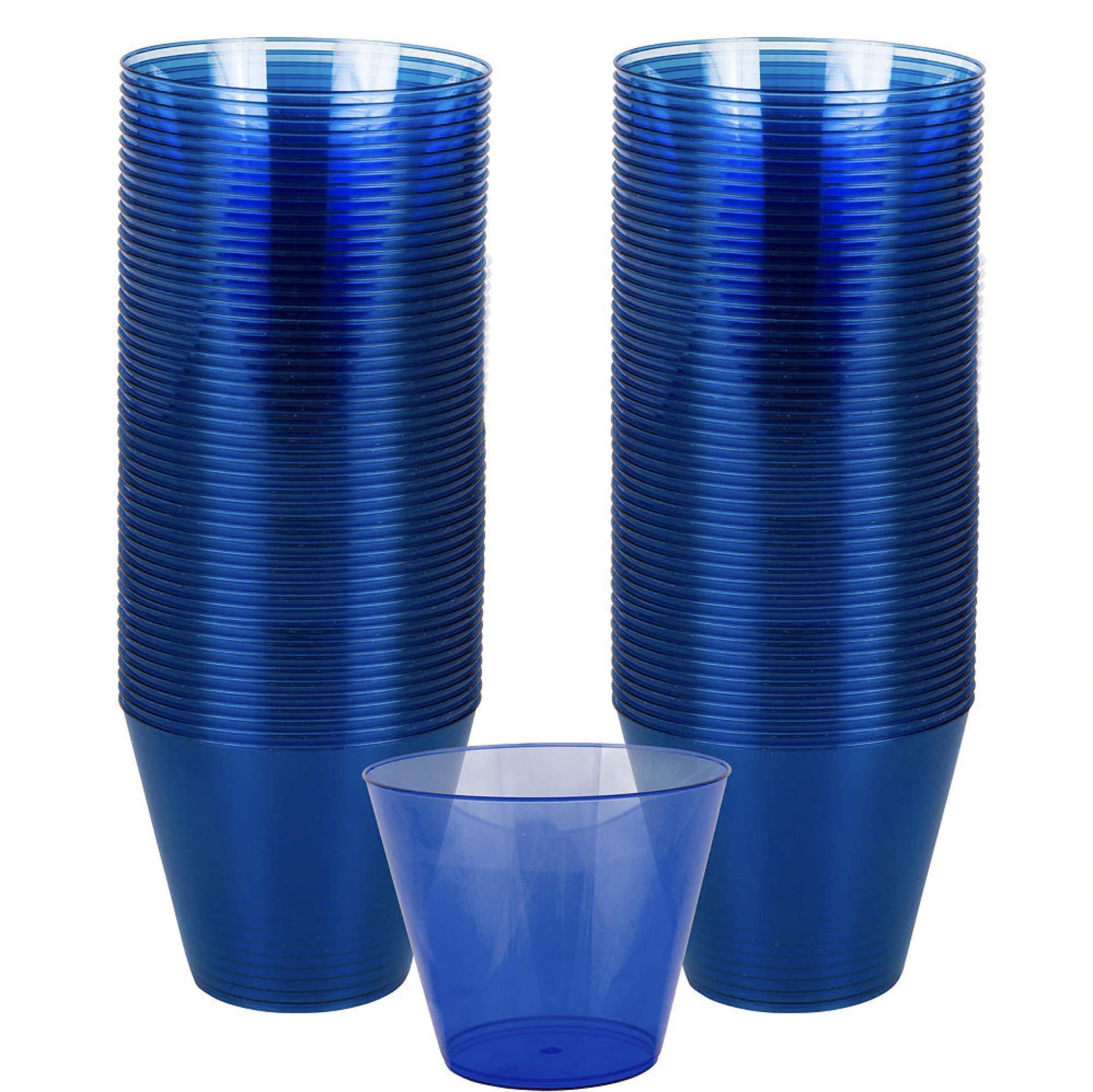 Foto 1 | Vasos Desechables De Plástico Amscan Bright Royal Blue 250 Ml 72 Piezas - Venta Internacional.