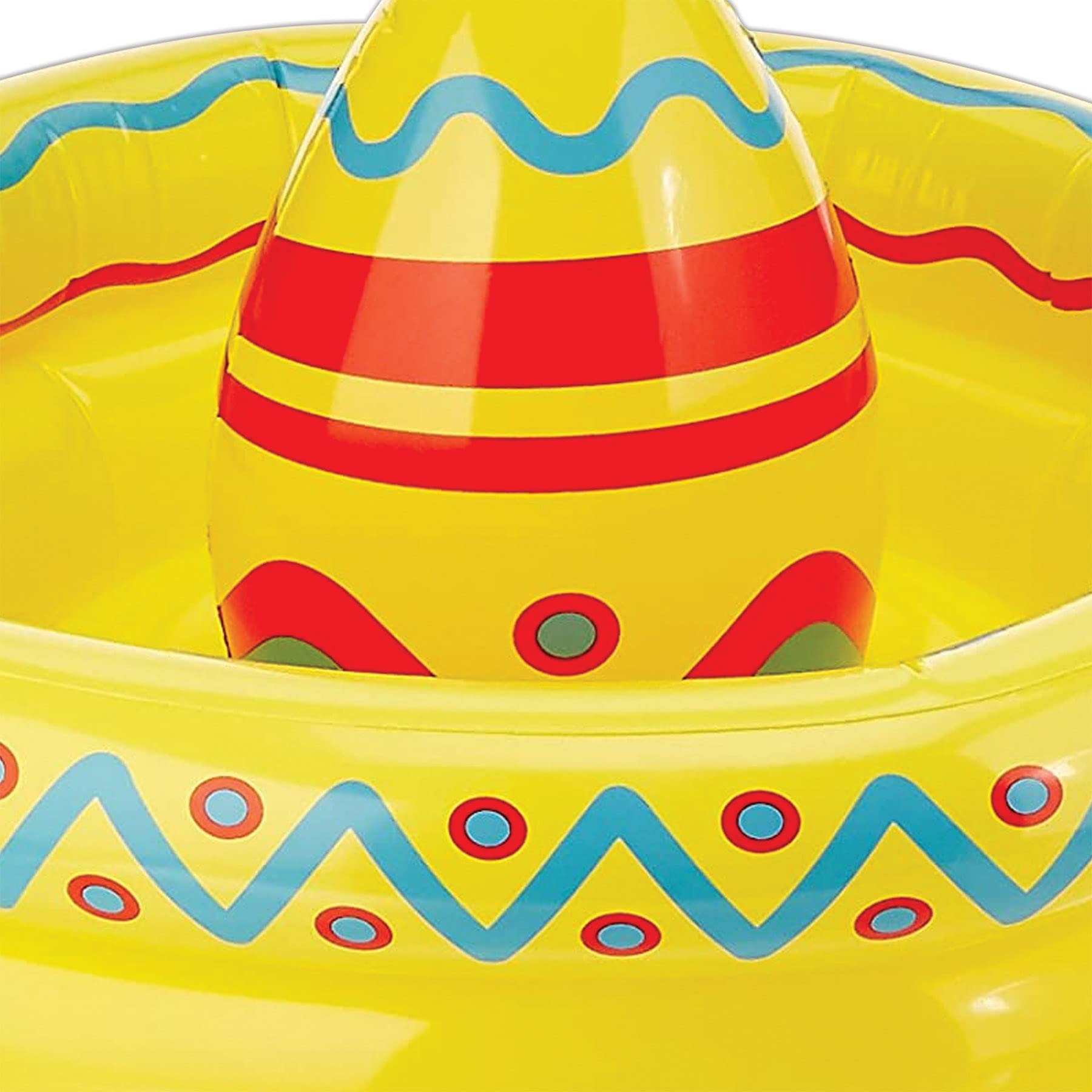 Foto 4 pulgar | Sombrero Inflable Beistle, Multicolor, Capacidad De 2,8 Litros - Venta Internacional.