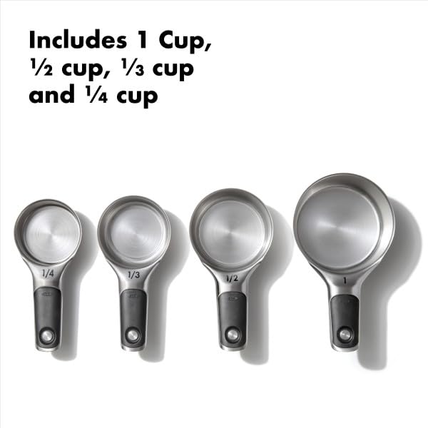 Foto 3 pulgar | Vasos Medidores Oxo Good Grips De Acero Inoxidable, 4 Piezas - Venta Internacional.