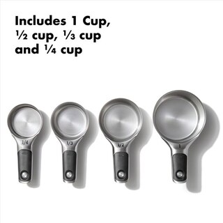 Foto 2 | Vasos Medidores Oxo Good Grips De Acero Inoxidable, 4 Piezas - Venta Internacional.