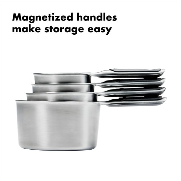Foto 4 pulgar | Vasos Medidores Oxo Good Grips De Acero Inoxidable, 4 Piezas - Venta Internacional.