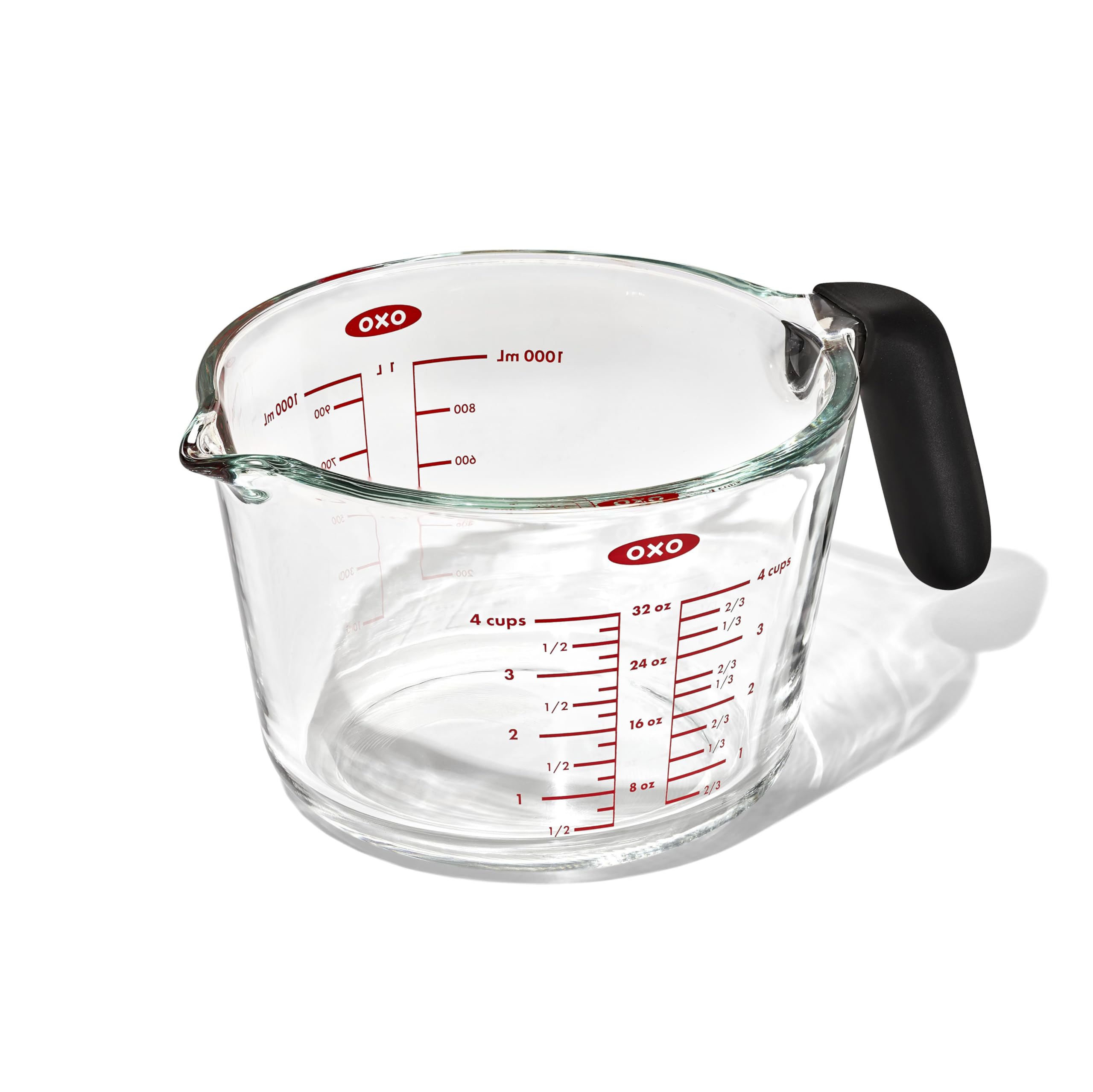 Foto 2 pulgar | Vaso Medidor Oxo Good Grips De Vidrio Borosilicato, 4 Tazas - Venta Internacional.