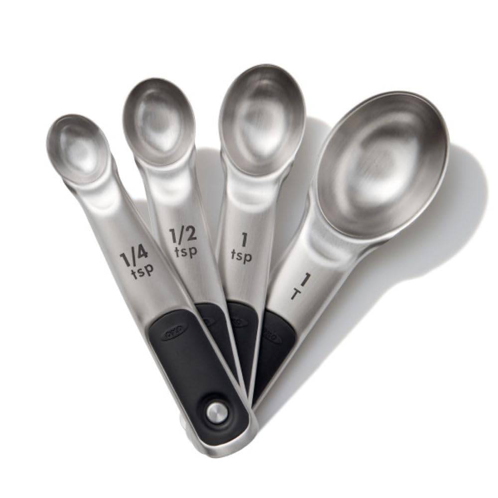 Foto 2 pulgar | Cucharas Dosificadoras Oxo Good Grips De Acero Inoxidable, 4 Piezas - Venta Internacional.