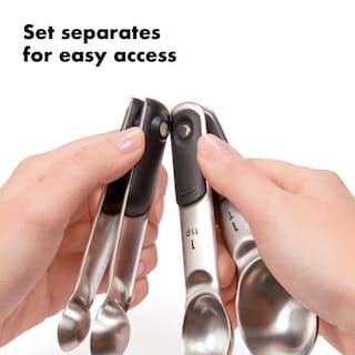 Foto 4 | Cucharas Dosificadoras Oxo Good Grips De Acero Inoxidable, 4 Piezas - Venta Internacional.