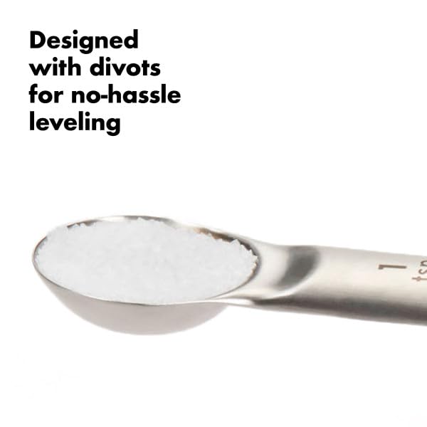 Foto 5 | Cucharas Dosificadoras Oxo Good Grips De Acero Inoxidable, 4 Piezas - Venta Internacional.
