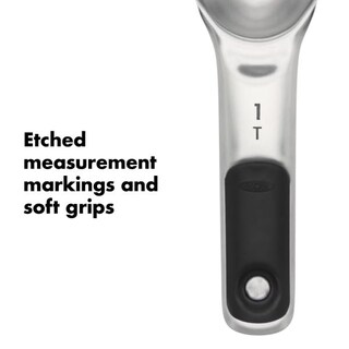 Foto 6 | Cucharas Dosificadoras Oxo Good Grips De Acero Inoxidable, 4 Piezas - Venta Internacional.
