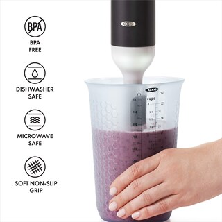 Foto 6 | Vaso Medidor Oxo Good Grips De Silicona Squeeze & Pour De 1 Litro - Venta Internacional.