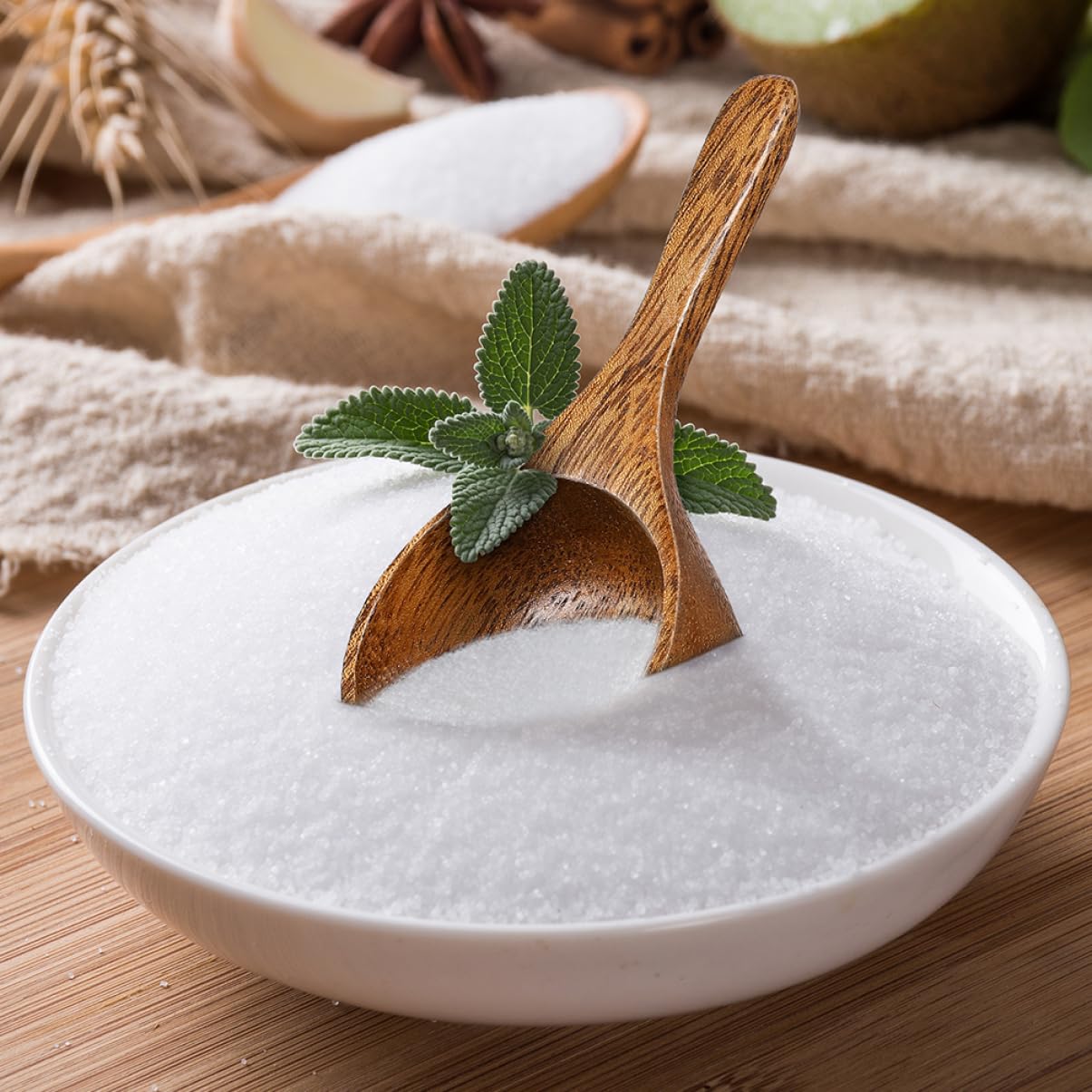 Foto 6 | Juego De Cucharas Medidoras Feltechelectr, Herramientas De Cocina De Madera De Acacia - Venta Internacional.