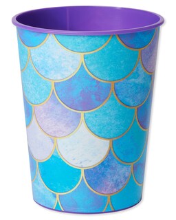 Foto 1 | Vasos Con Diseño De Sirena American Greetings, 16 Onzas, 8 Unidades, Party Supplies - Venta Internacional.
