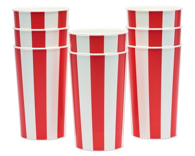Foto 2 | Vasos Para Palomitas American Greetings De Party Supplies (8 Unidades) - Venta Internacional.