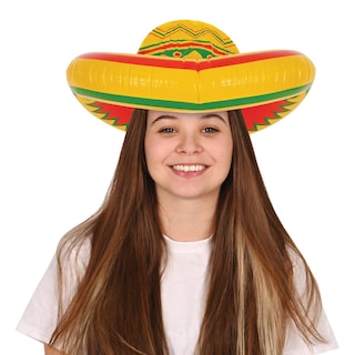 Foto 2 | Sombrero Inflable Beistle Con Temática Mexicana Para Fiesta - Venta Internacional.