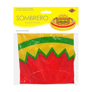 Foto 4 | Sombrero Inflable Beistle Con Temática Mexicana Para Fiesta - Venta Internacional.