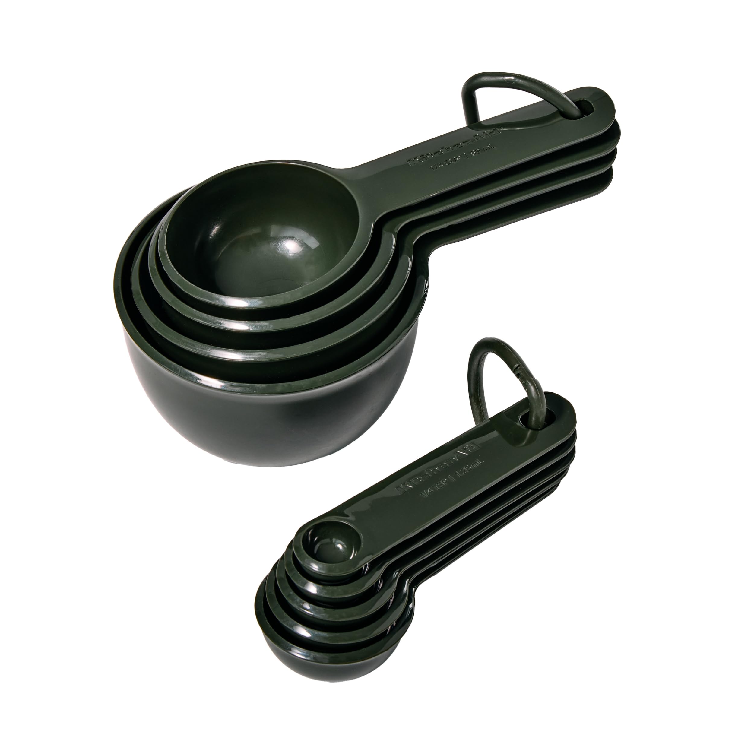 Foto 2 pulgar | Juego De Tazas Y Cucharas Medidoras Kitchenaid De Plástico, 9 Piezas - Venta Internacional.