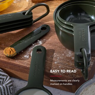 Foto 5 | Juego De Tazas Y Cucharas Medidoras Kitchenaid De Plástico, 9 Piezas - Venta Internacional.