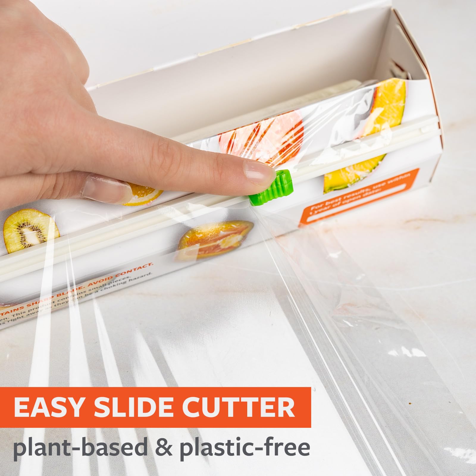 Foto 3 pulgar | Rollo Cling Wrap De Círculo Completo Compostable De 150 Pies Cuadrados - Venta Internacional.