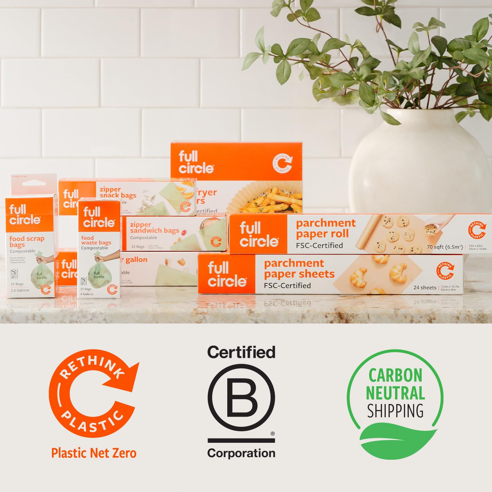 Foto 4 | Rollo Cling Wrap De Círculo Completo Compostable De 150 Pies Cuadrados - Venta Internacional.