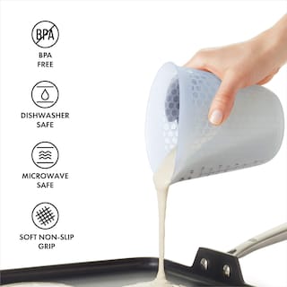 Foto 6 | Vaso Medidor Oxo Good Grips De Silicona Transparente 500 Ml - Venta Internacional.