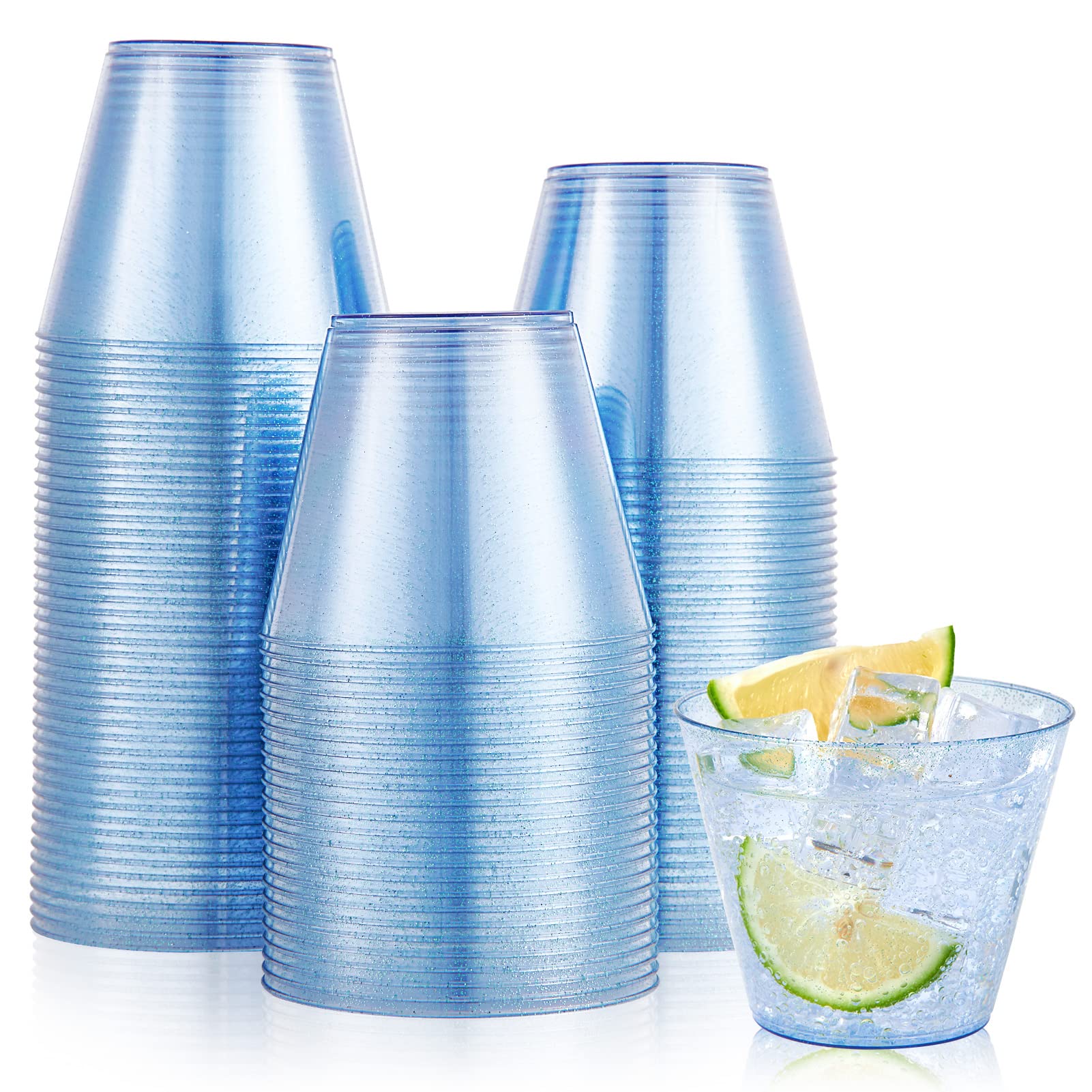 Foto 1 | Vasos Desechables Jolly Chef  9 Oz  Plástico Azul  Paquete De 100 - Venta Internacional.