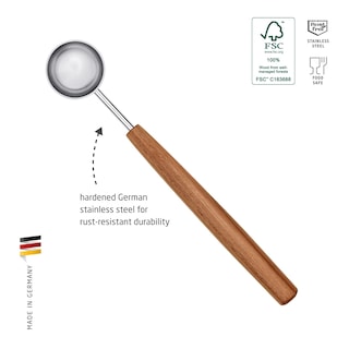 Foto 2 | Juego De Cucharas Medidoras Para Especias Triangle Sense De Acero Inoxidable - Venta Internacional.