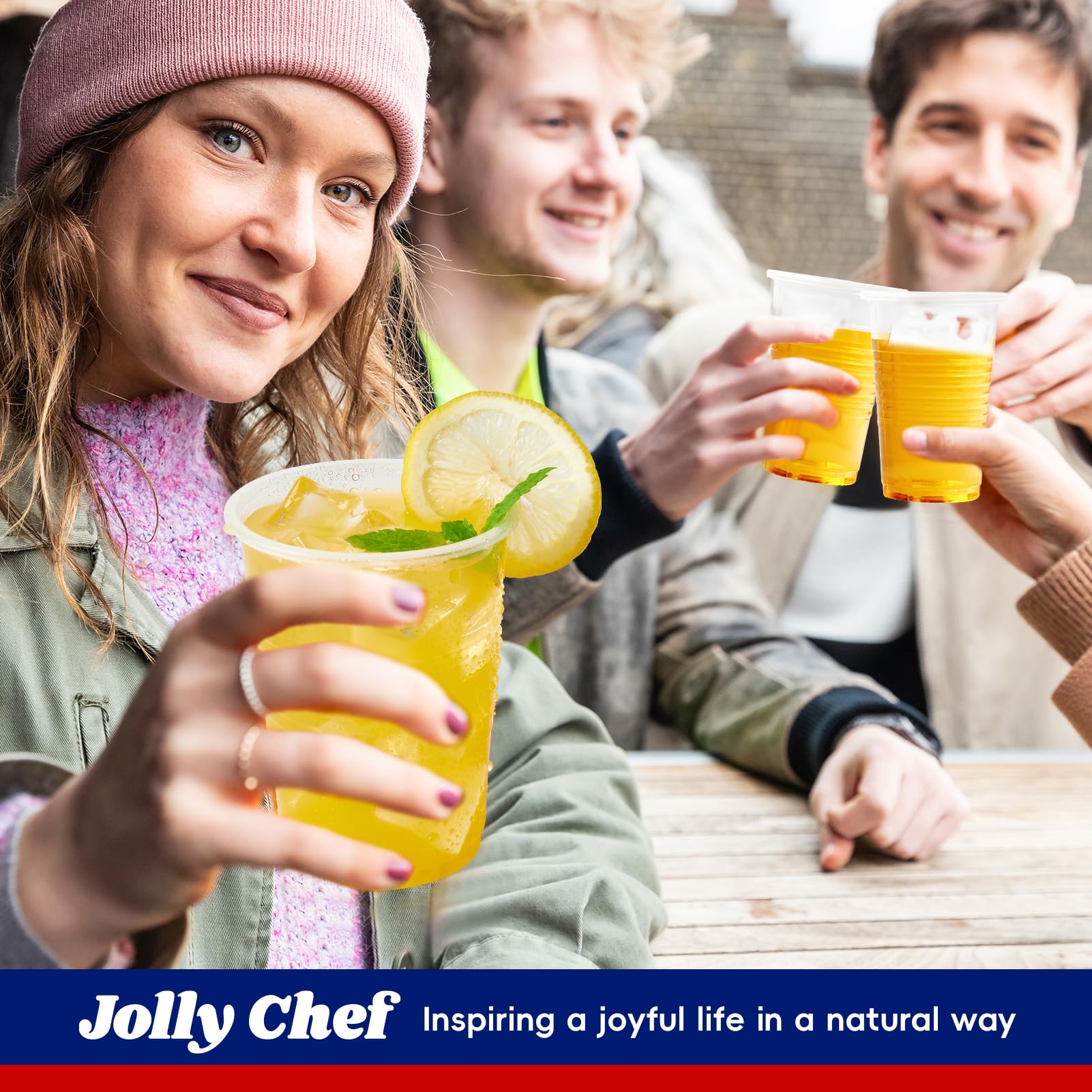 Foto 8 pulgar | Vasos De Plástico Jolly Chef  600 Unidades  200 Ml  Transparentes  7 Oz  Desechables - Venta Internacional.