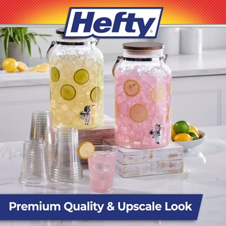 Foto 3 | Vasos De Plástico Hefty Party Perfect 18 Onzas 140 Unidades Transparentes - Venta Internacional.