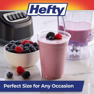 Foto 5 | Vasos De Plástico Hefty Party Perfect 18 Onzas 140 Unidades Transparentes - Venta Internacional.
