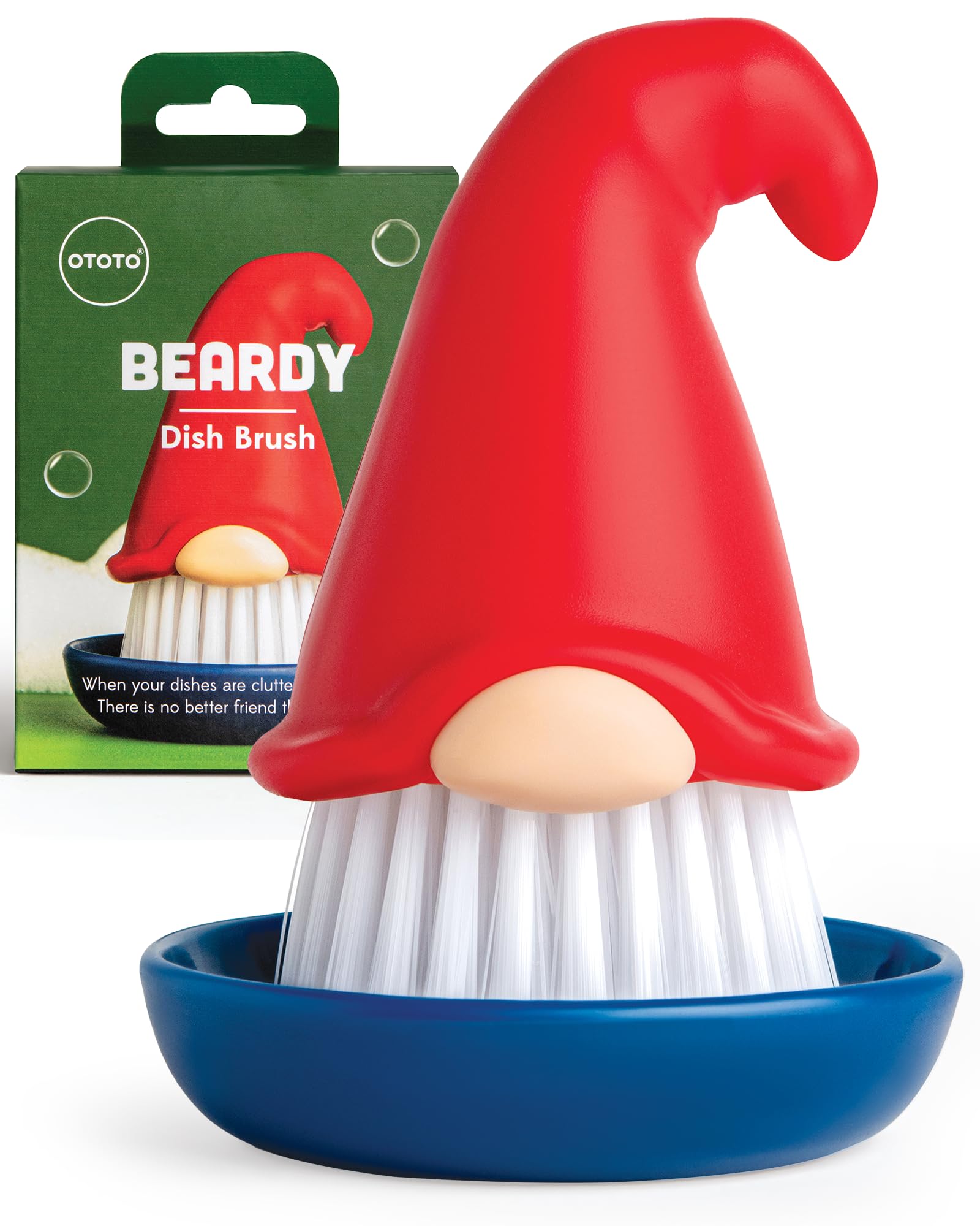 Foto 2 pulgar | Cepillo Para Fregar Platos Ototo Beardy Gnome Para Cocina - Venta Internacional.