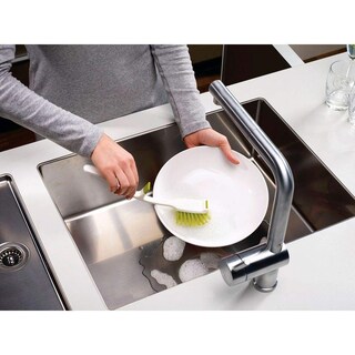 Foto 5 | Cepillo Para Platos Joseph Joseph Edge Con Soporte De Fregadero Integrado - Venta Internacional.